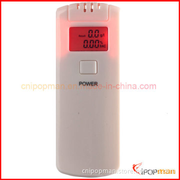 Keychain Alcohol Tester Breathalyzer with Backlight LCD Display